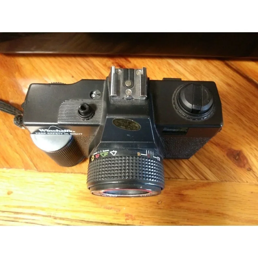 VTG Winchell's 35mm Film Camera 50mm 1:6.3 Lens 1980's Manual FOR PARTS ONLY